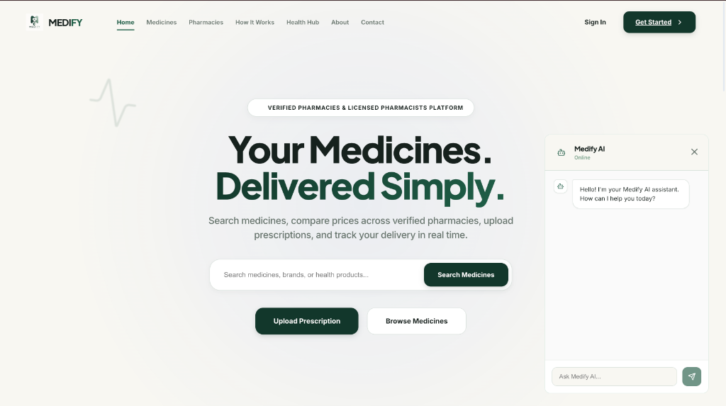 Medify preview
