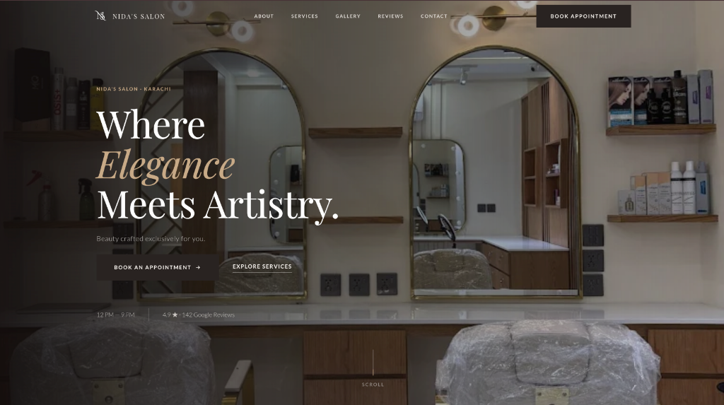 Nida's Salon preview